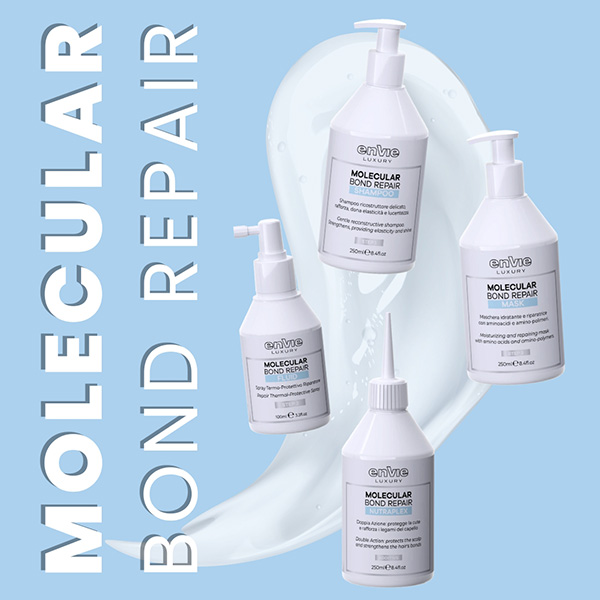 ENVIE presenta Molecular Bond Repair System: innovazione molecolare per capelli rinforzati !